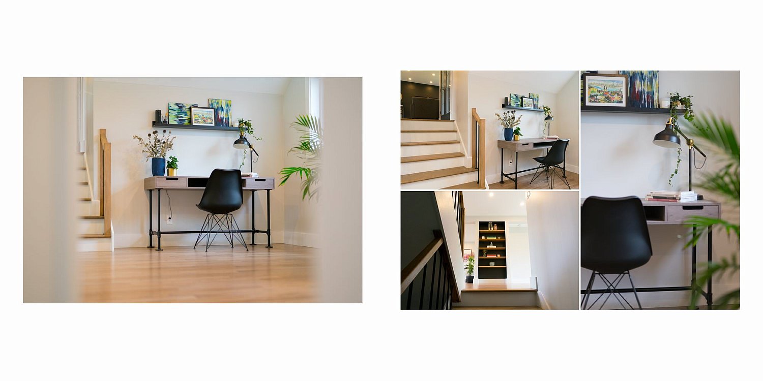 Coin bureau et détails - photographie immobilière de prestige