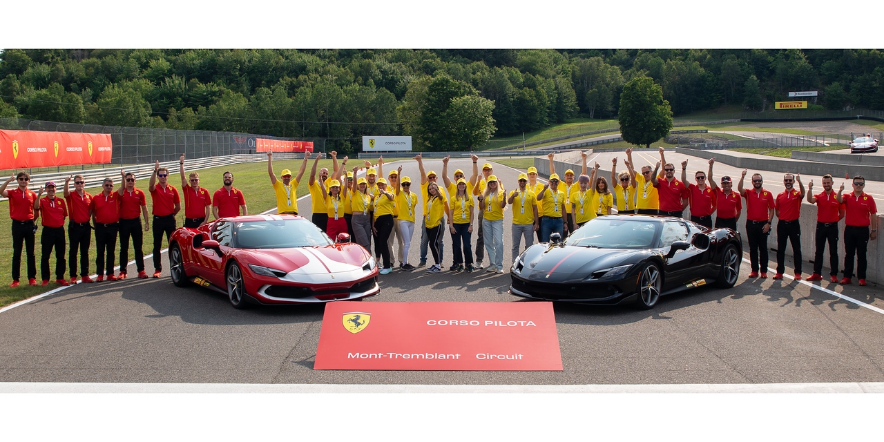 Événement Ferrari sur circuit