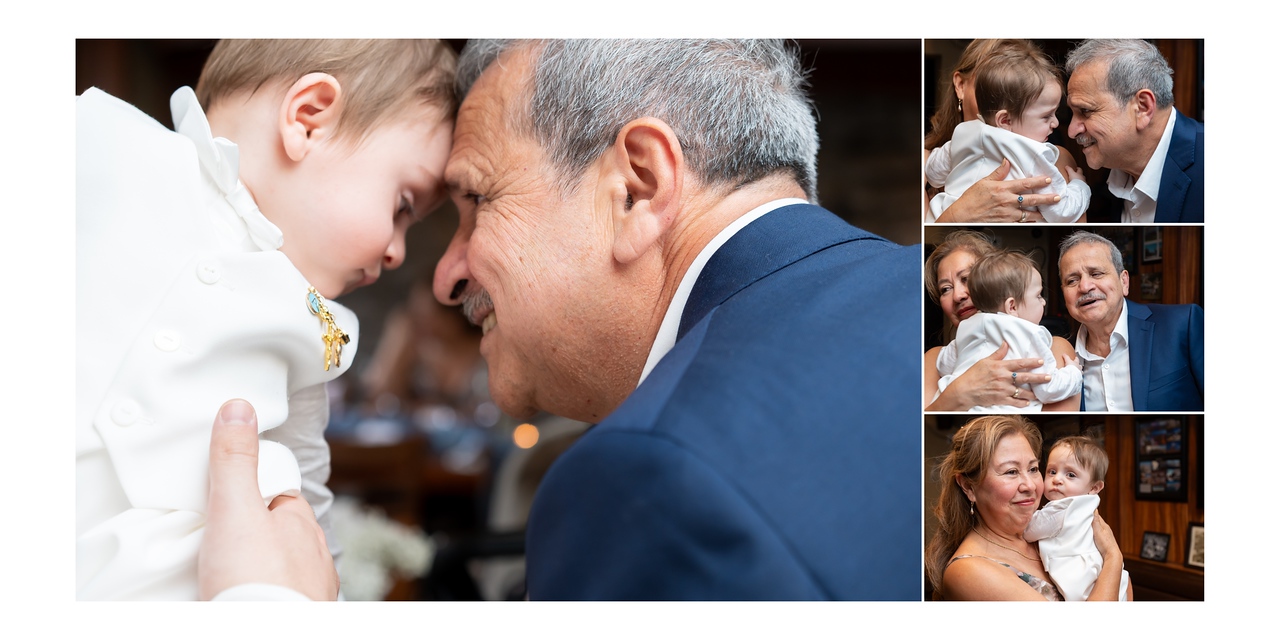 Famille Giambona - photographe de baptême Montréal