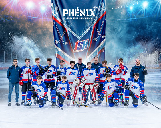 Photo d'équipe hockey Phénix M15