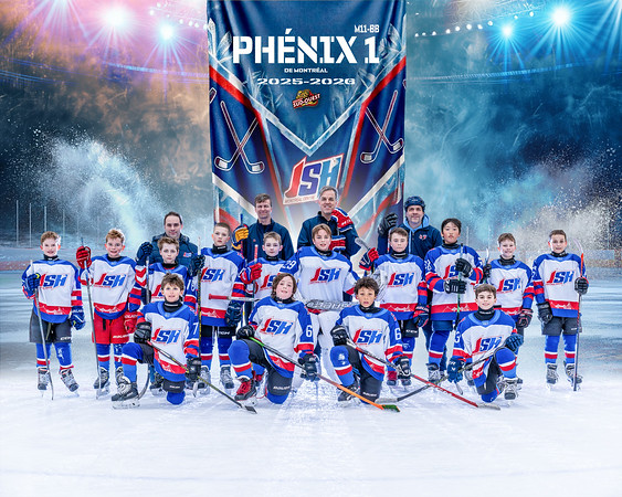 Photo d'équipe hockey Phénix 1 M11
