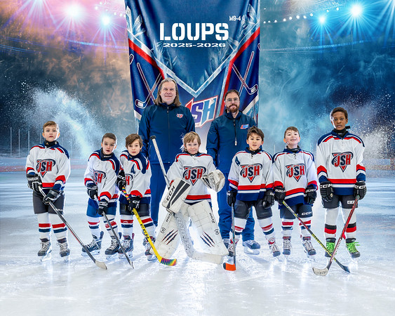 Photo d'équipe hockey Loups M9