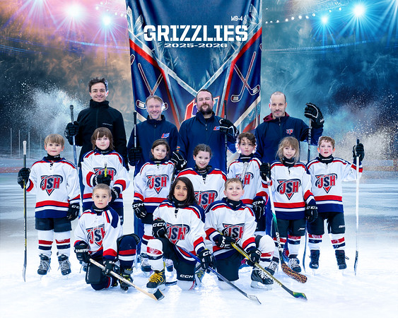 Photo d'équipe hockey Grizzlies M9