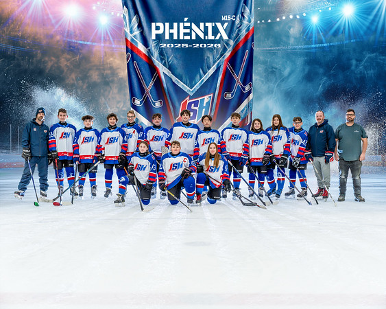 Photo d'équipe hockey Phénix M15