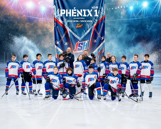 Photo d'équipe hockey Phénix 1 M13